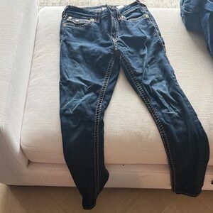 True Religion Dark Blue Skinny Jeans